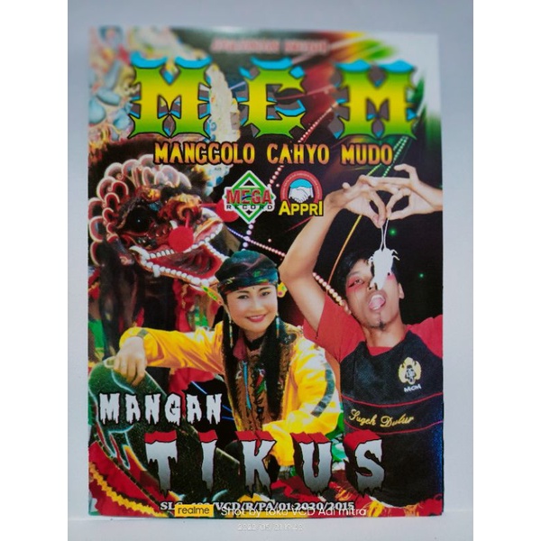 VCD original jaranan MCM manggolo Cahyo mudo mangan tikus