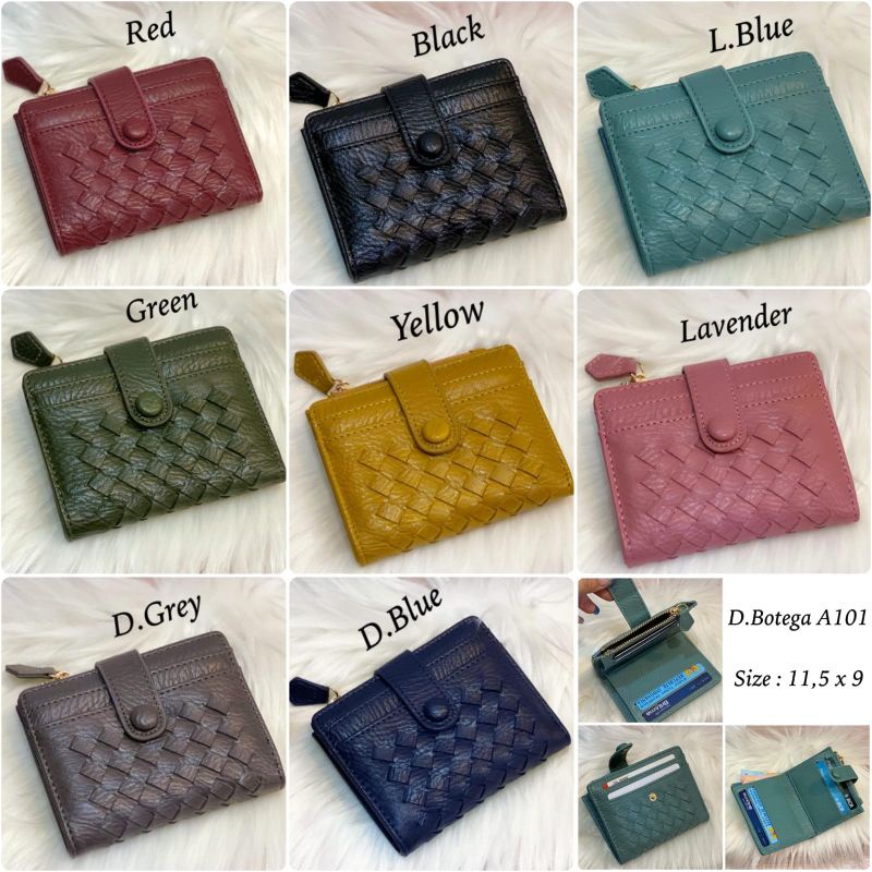 Dompet Lipat Anyam Mini