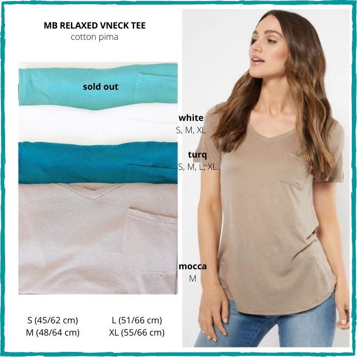 Baju Kaos Wanita Murah Maurices Relaxed Vneck Tee White