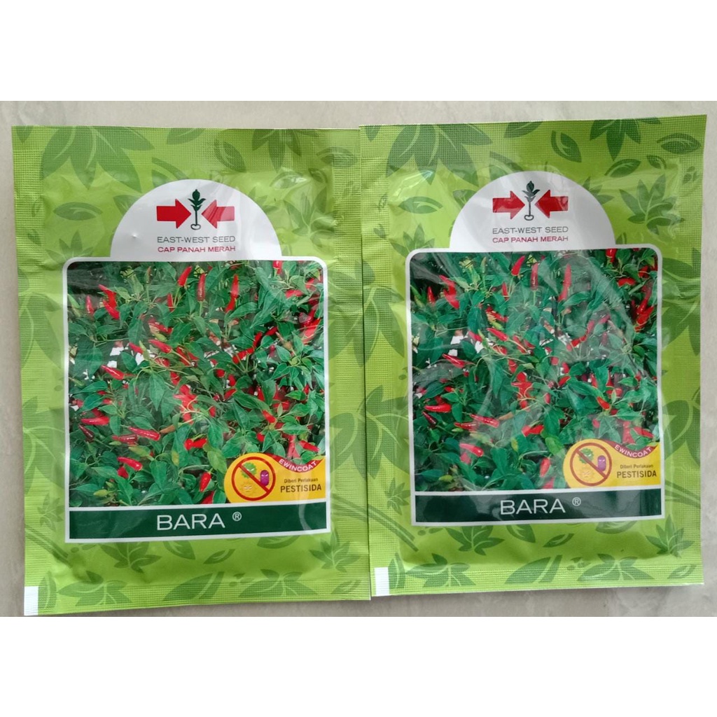 Benih cabe rawit hijau BARA isi 3200 biji Cap Panah Merah