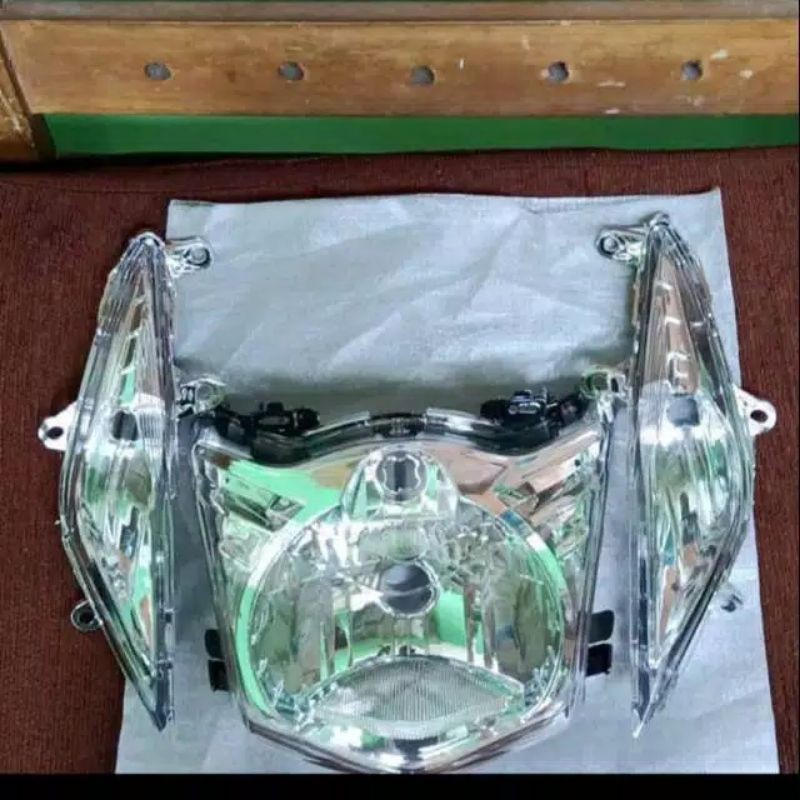 Jual Headlamp Reflektor Lampu Depan Plus Sen Sein Honda Beat Karbu 2006
