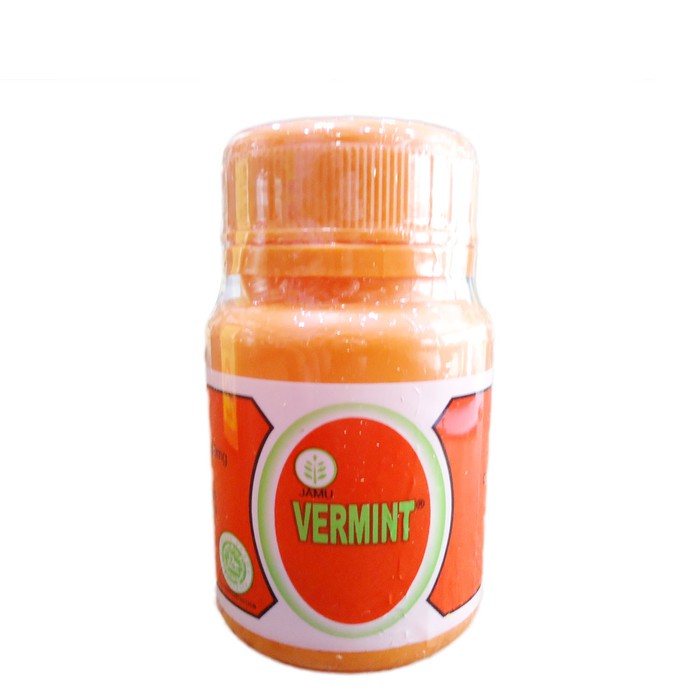 VERMINT kapsul cacing - obat tipes - demam herbal