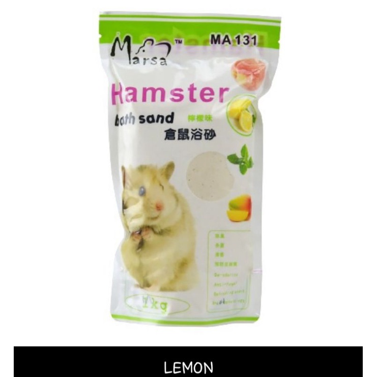 PASIR MANDI HAMSTER PASIR MANDI HAMSTER 1000Gram HAMSTER BATHING SAND Bath