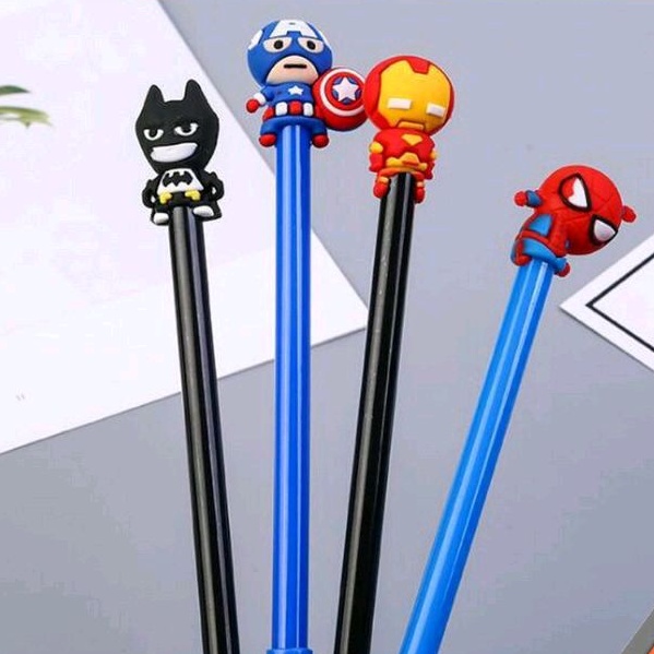 

pulpen - balpen - pena - pen - pulpen super hero - pen super hero - back to school