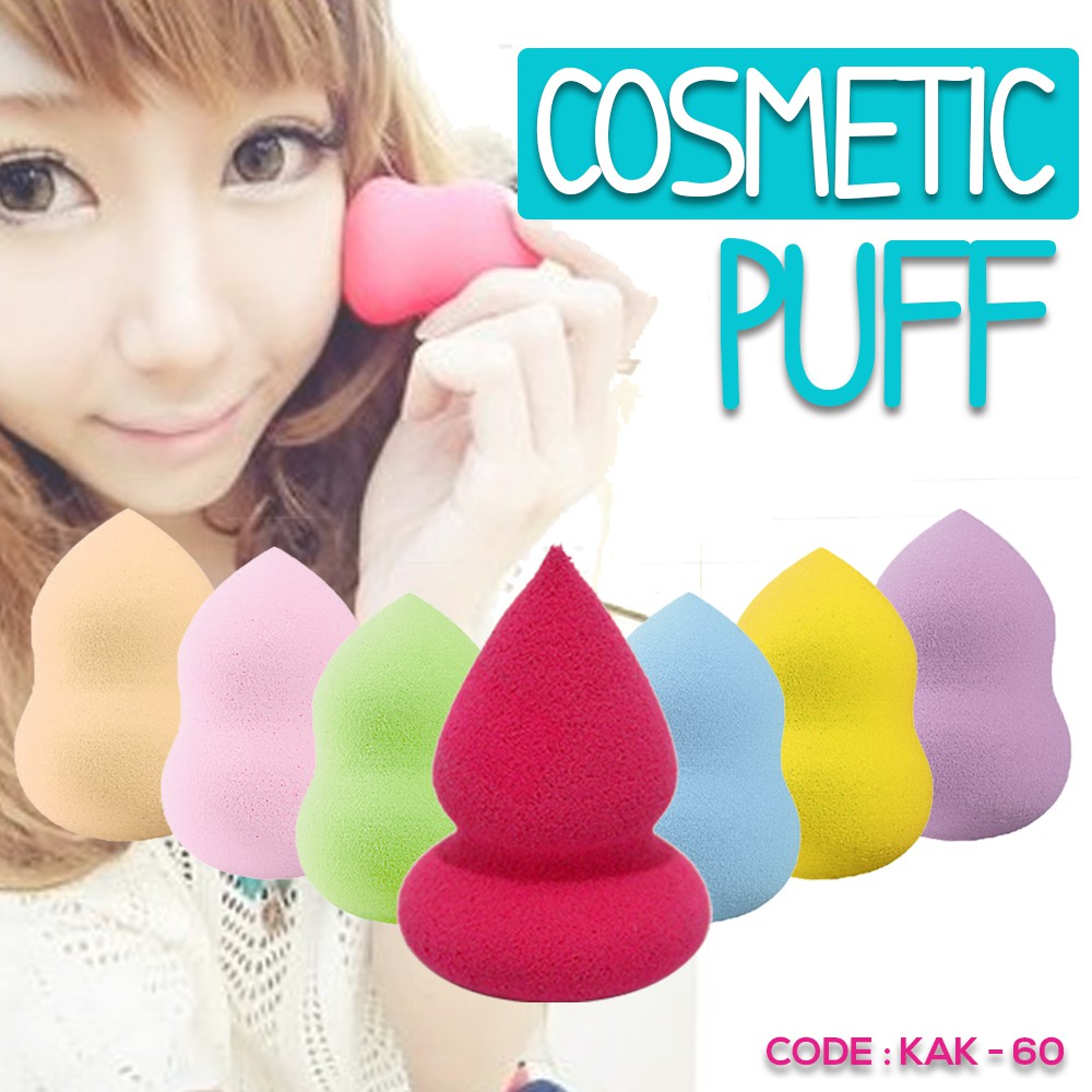 Blender Sponge Sponge Puff Makeup Powder Puff Bentuk Guci KAK