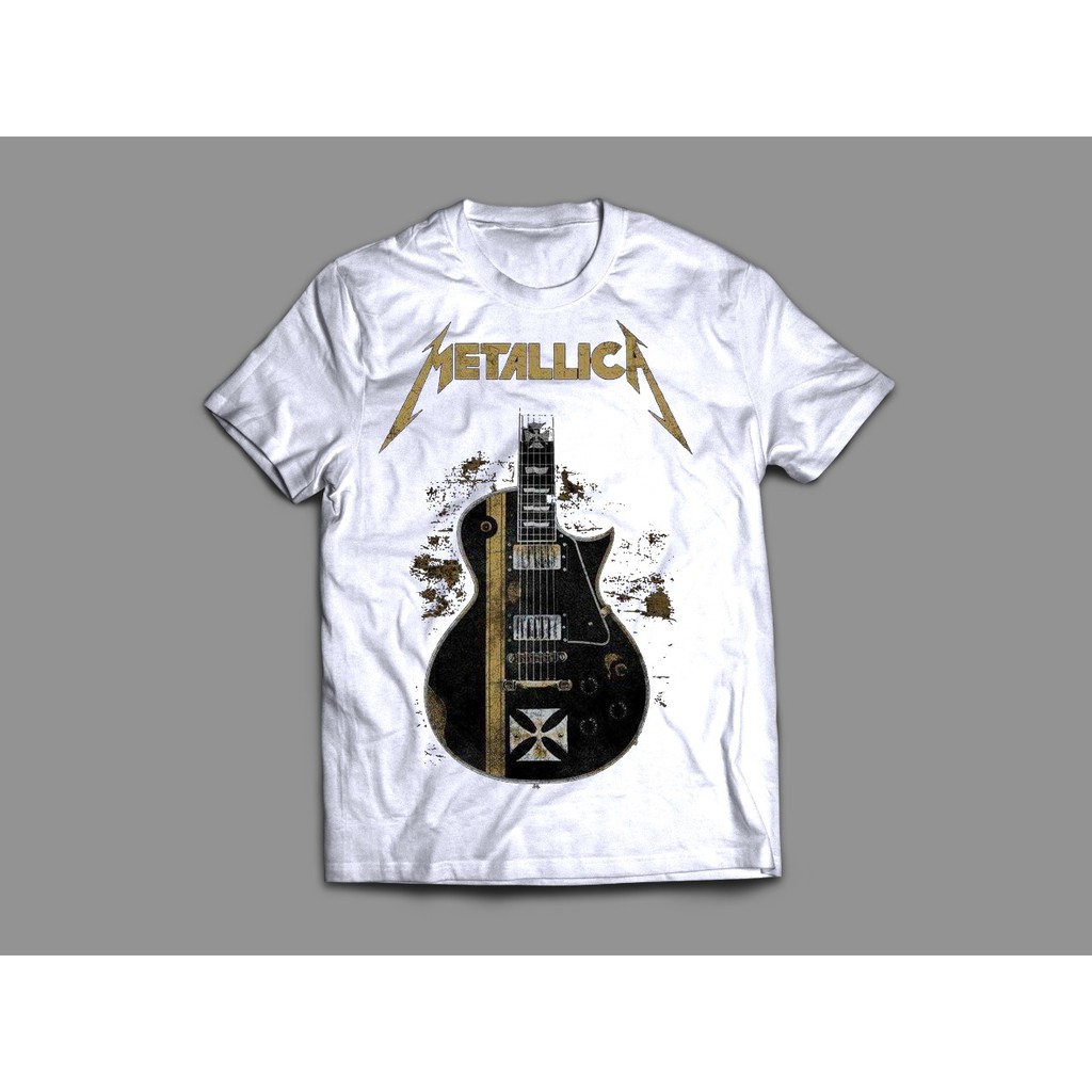 Kaos band METALLICA GUITARISH | cirebon cloth