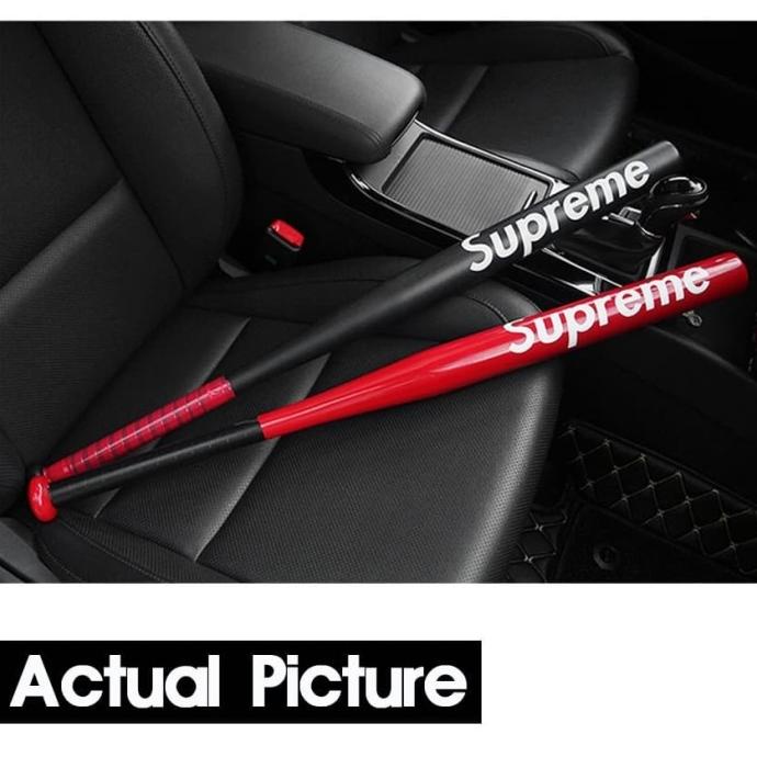 81Cm Supreme Aluminium Alloy Tongkat Baseball Stick - Merah