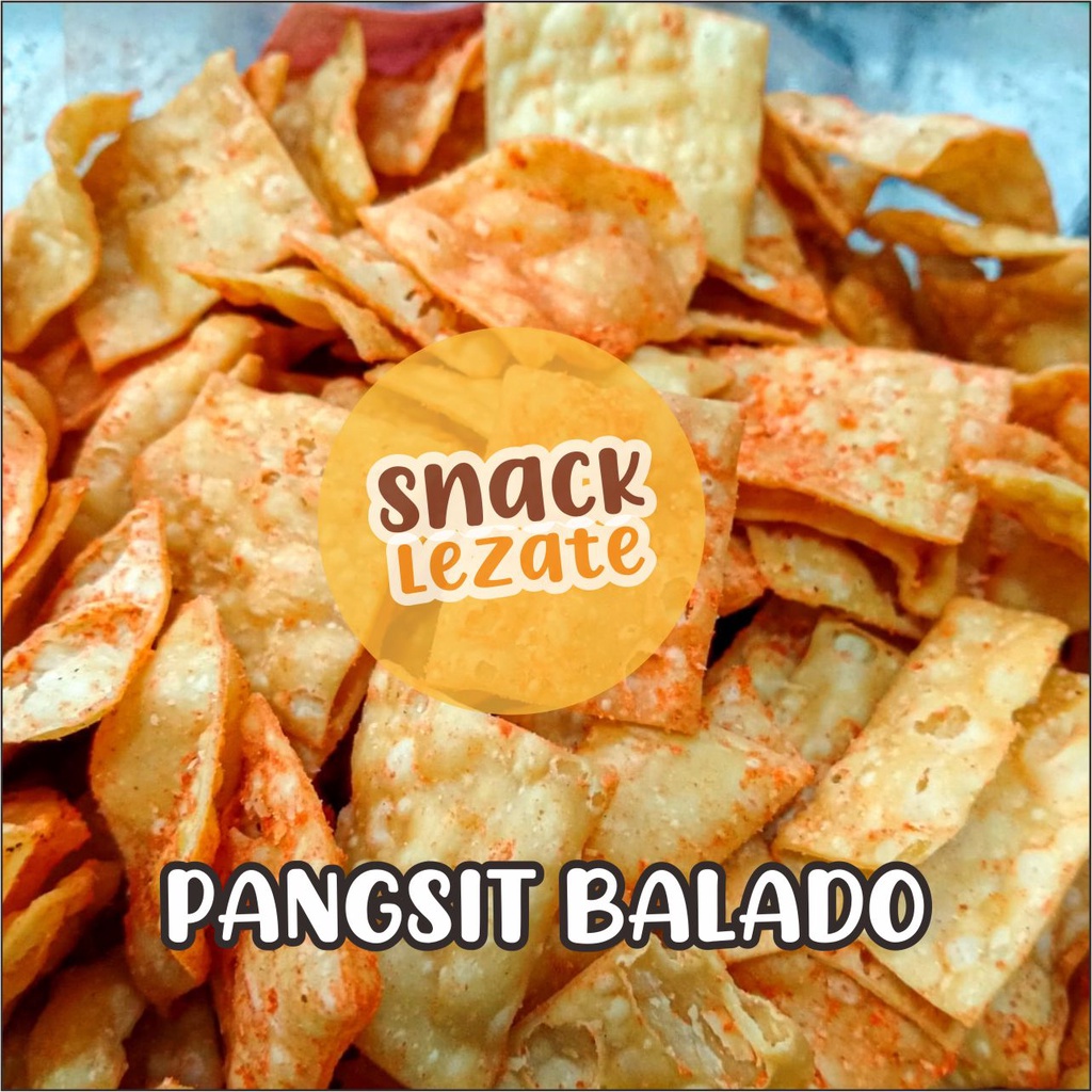 

Kripik Pangsit Balado 150gr / Keripik Pangsit Bawang / Kripik Bawang Pedas Manis Cumicumi Murah