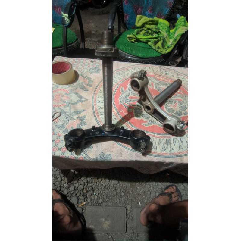 Segitiga T bawah Ninja RR original Pnp honda cb gl