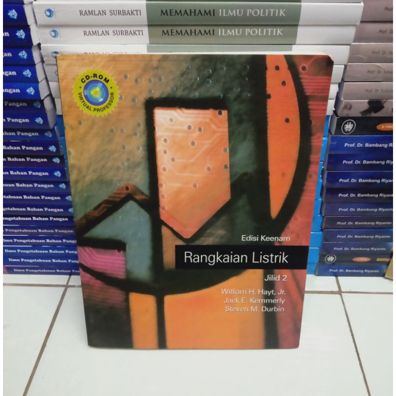 Jual BUKU RANGKAIAN LISTRIK EDISI 6 JILID 2 Dan CD | Shopee Indonesia