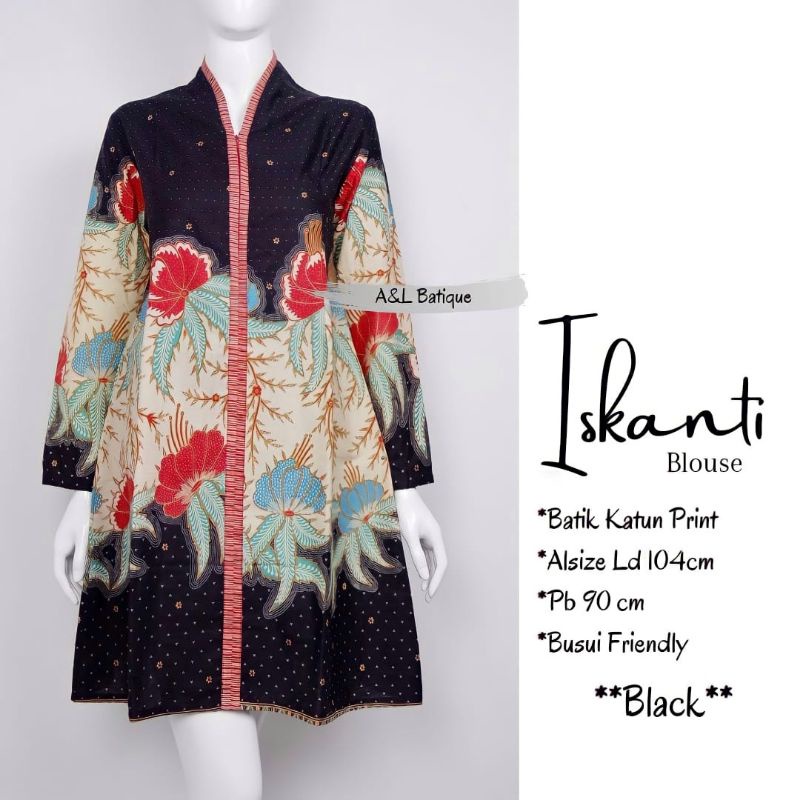 Couple Tunik Batik Iskanti