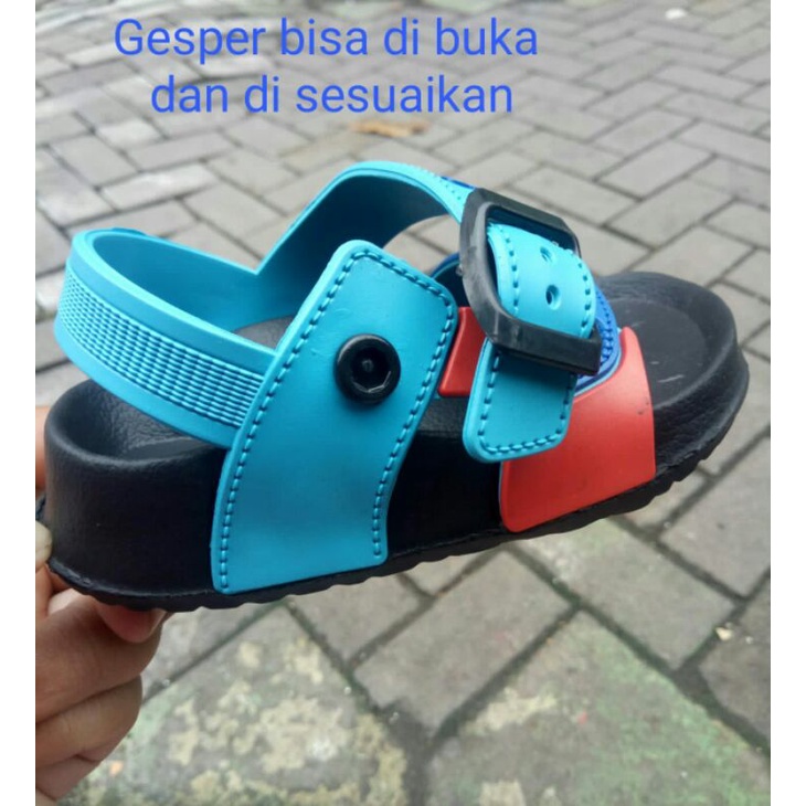 Sandal Gunung Anak Cowok  Let Full Warna Shevano SN 159