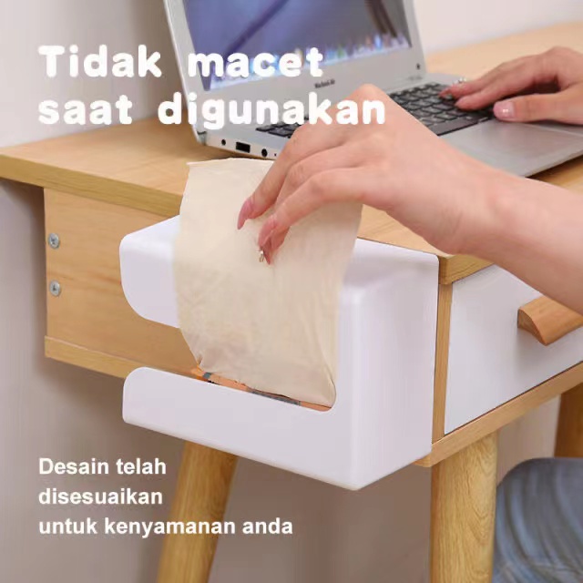 BB7 - Kotak Tempat Tissue Tempel Dinding / Tempat Kotak Tisu Tempel Dinding &amp; Toilet