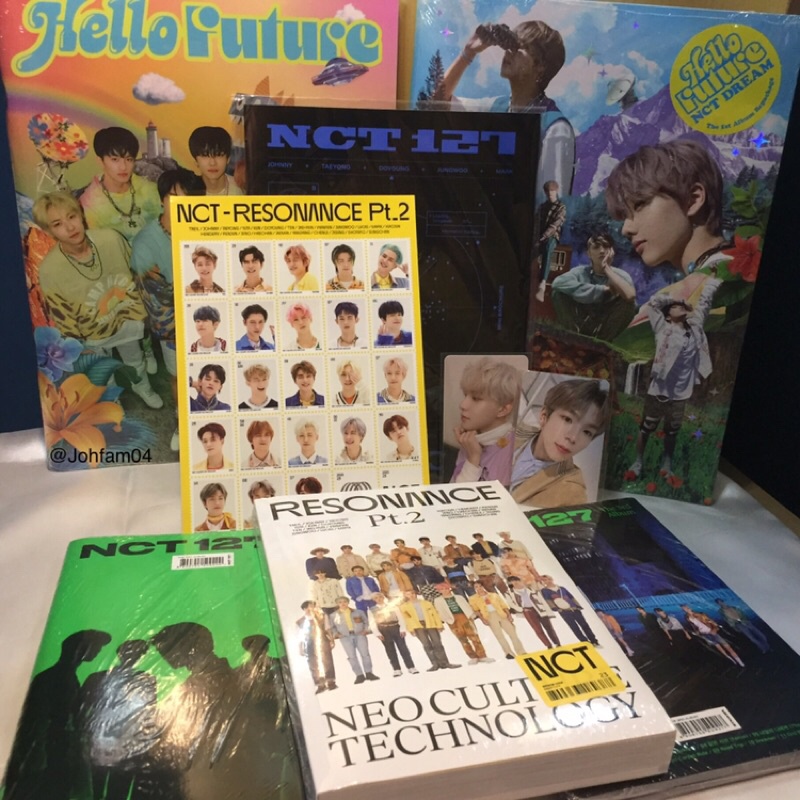 (Ready Stock : Baca deskripsi ) Want to sell album sealed NCT Dream 127 2020 Resonance pt 2 Versi He