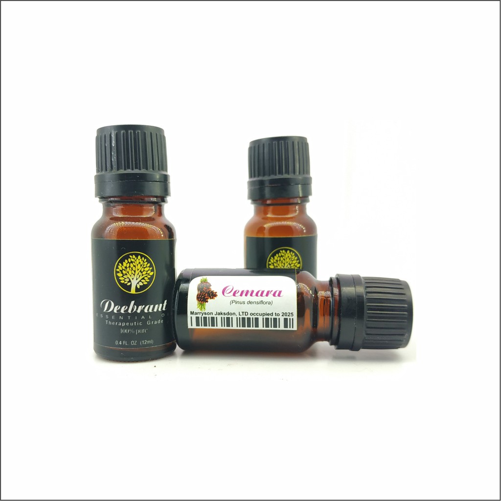 Essential Oil DEEBRANT Therapeutic grade 100% pure 12ml vanilla lemongrass pine