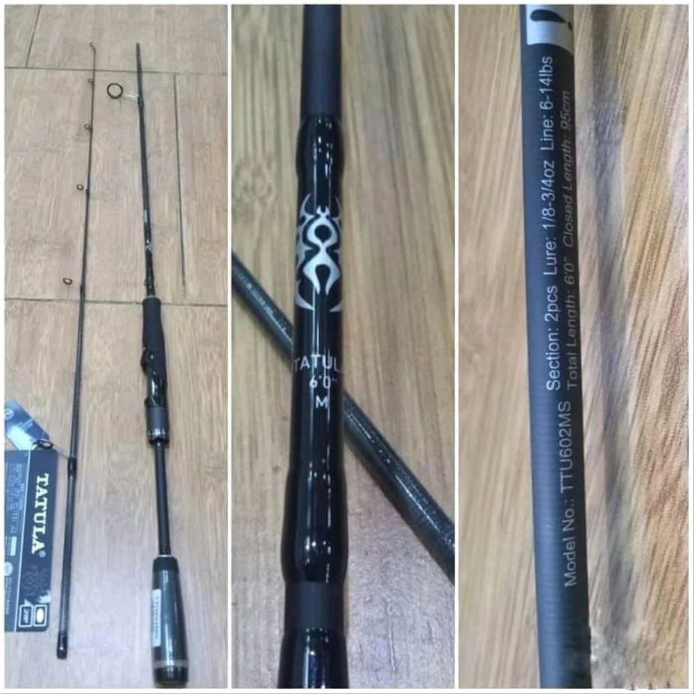 Joran Spinning Daiwa Tatula Ttu 602ms 6 14lbs 180cm 2019 Best Seller Shopee Indonesia