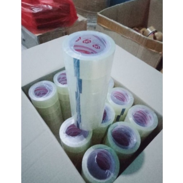 

lakban bening duss 2 inc 90 yard sks murah flashsale