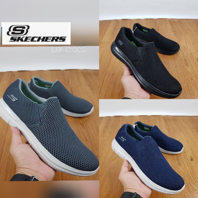 Skechers Pria / Skechers Go flek Completion Man + lengkap box