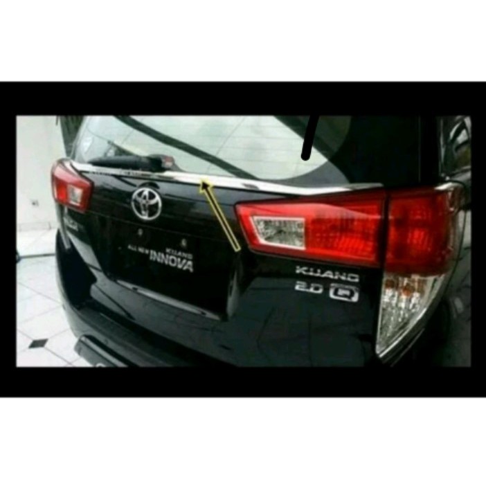 lis list kaca PINTU BAGASI belakang toyota all new innova inova reborn 2016 SAMPAI 2021 PLASTIK 4.8 