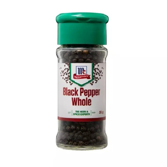 

lada merica hitam utuh whole black pepper mc cormick 35