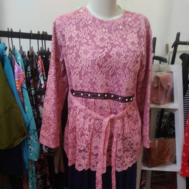 atasan brokat premium