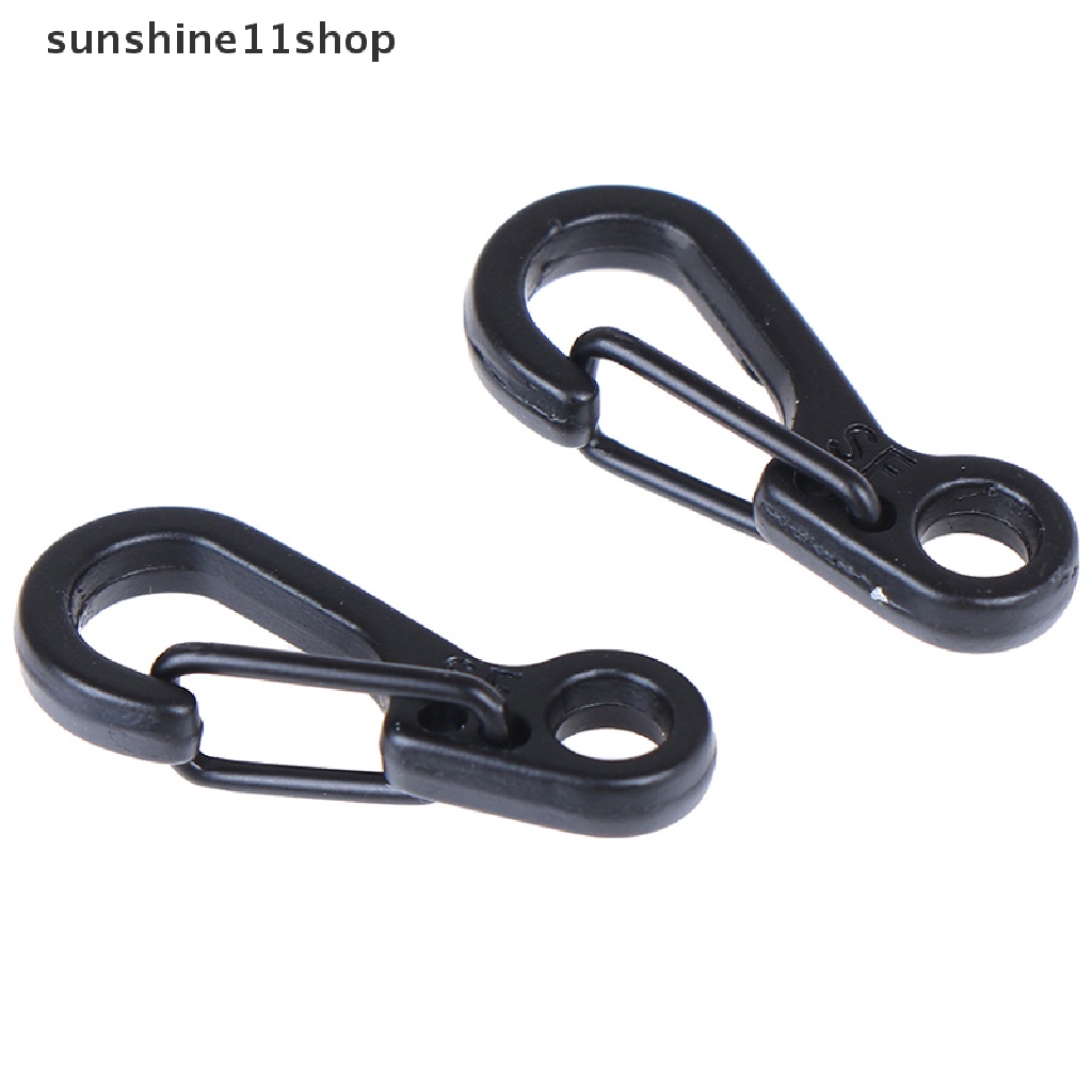 Sho 10PCS Klip Carabiner Mini Untuk Camping