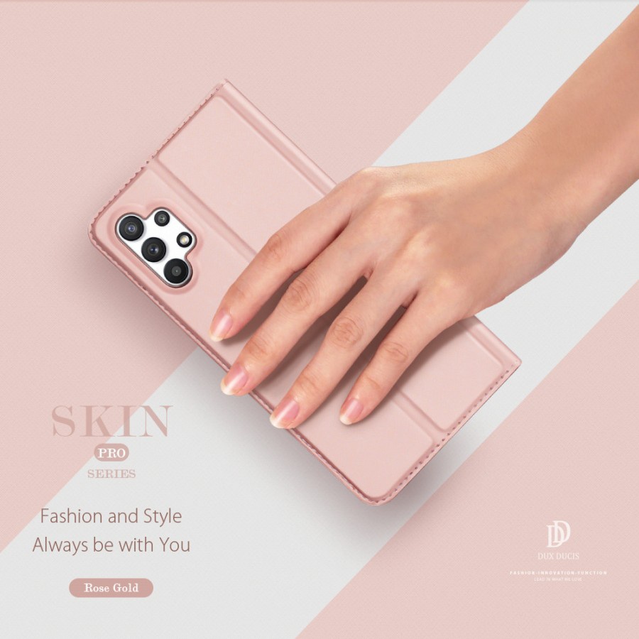 SAMSUNG GALAXY A32/A52/A72 CASE ORIGINAL DUX DUCIS FLIP COVER STAND FULL COVER