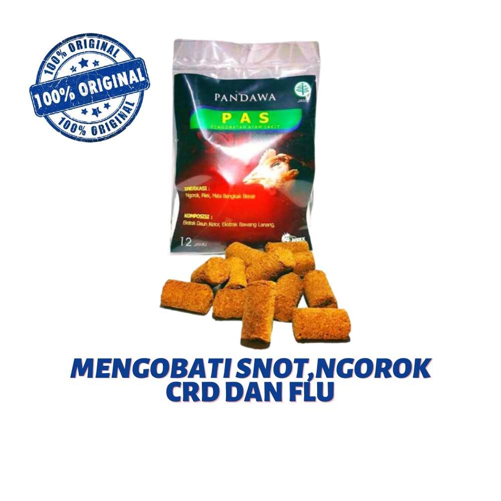 PANDAWA  PAS - obat snot engkrok / ayam pilek