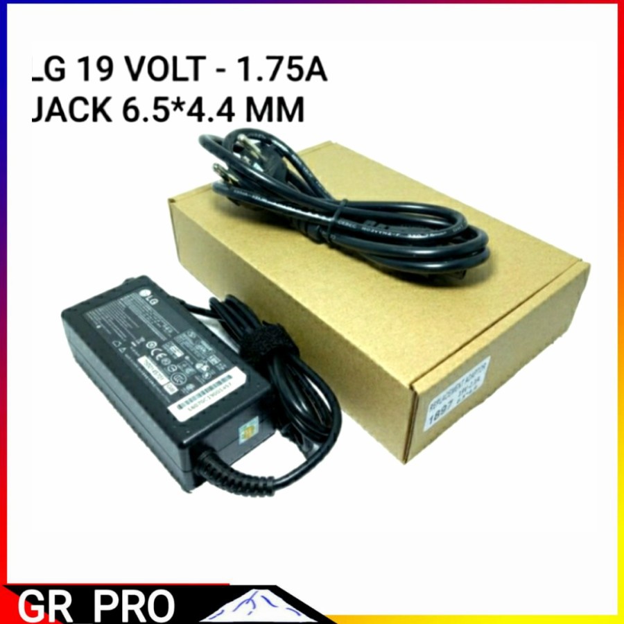 adaptor lg monitor 19v-75A (1896) power kabel adapter