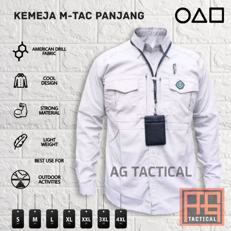 KEMEJA TACTICAL M-TAC / KEMEJA R-TAC / KEMEJA PDL LAPANGAN / KEMEJA OUTDOOR / KEMEJA PARTAI