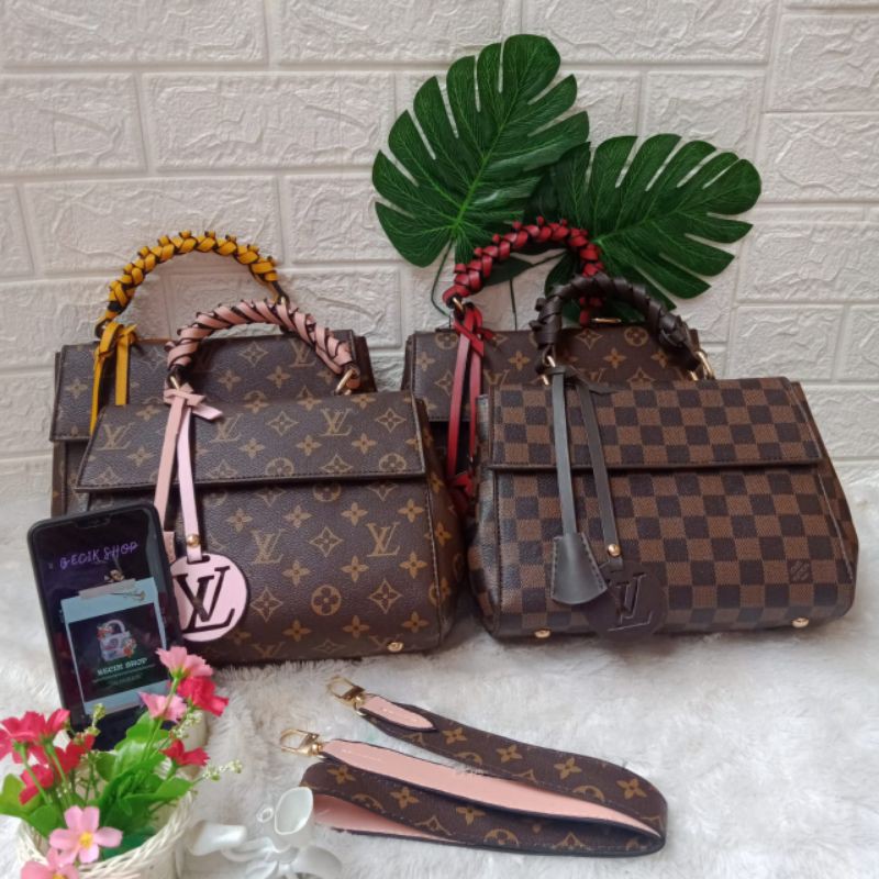 tas wanita slempang bag lv cluny best seller