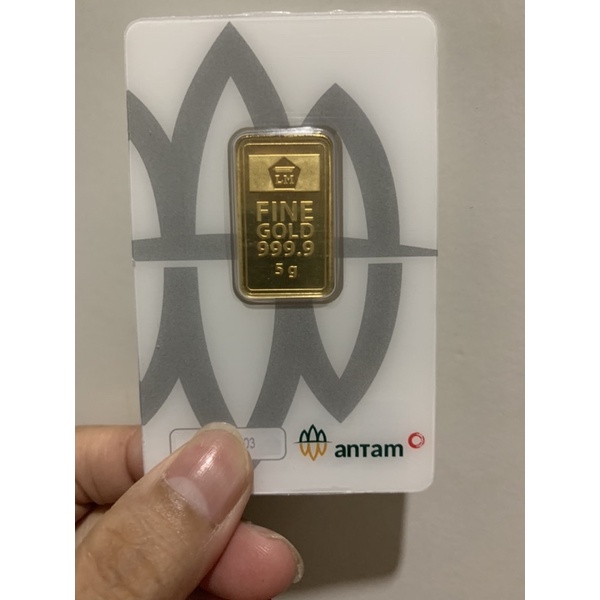LM Antam 5 gram certified 2021