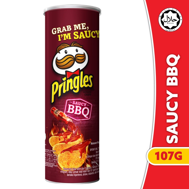 

Pringles Saucy BBQ 107 gr Promo Snack