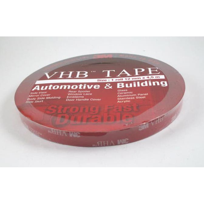 

barang berkualitaspengiriman cepat]kualitas terbaik 3M VHB Double Tape , 12 mm x 4.5 M PROMO]CUCI