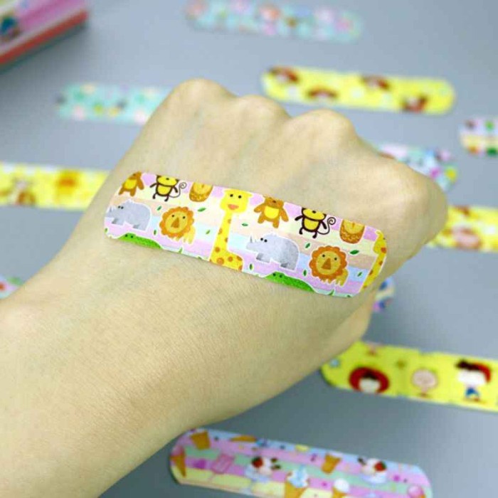 Plester Luka Anak Anti Air Karakter Kartun Lucu - Waterproof Band Aid Bandage Cartoon Series