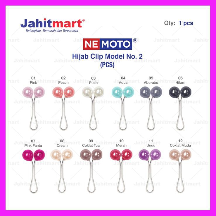 KLIP HIJAB / PENITI TURKI / PENJEPIT KERUDUNG MODEL BOLA