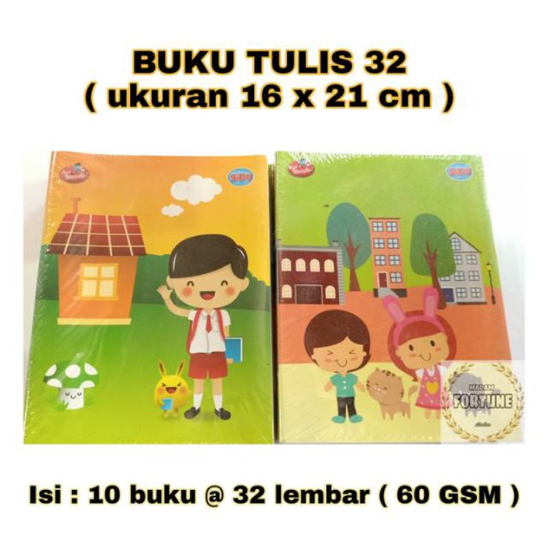 

buku tulis SIDU isi 32 lembar