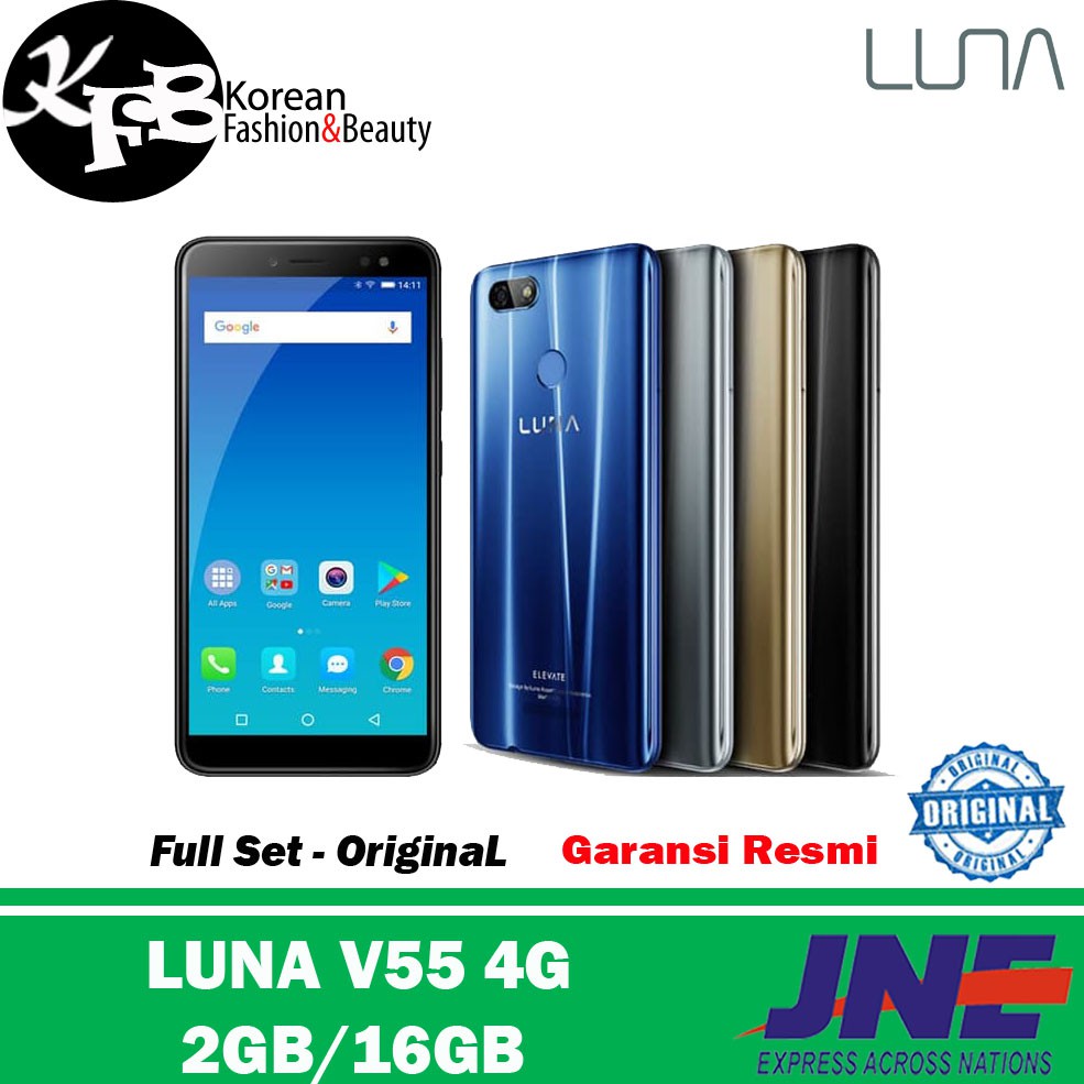 Hp android murah LUNA V55 4G - Original - Garansi
