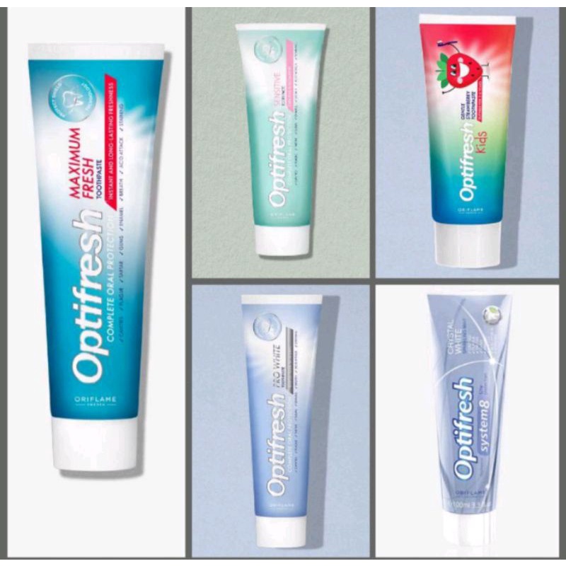 Optifresh Kids/Optifresh Maximum Fresh/Optifresh Sensitive/Optifresh Pro White