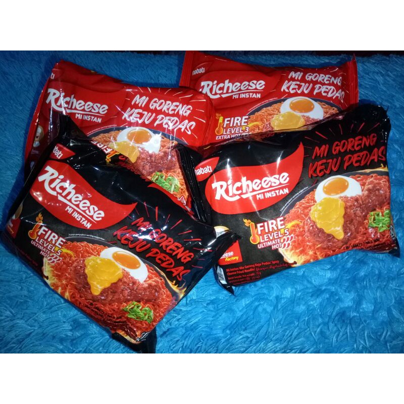 

Mie Richeese Nabati/Mie Goreng Keju/Mie Instan/Mie Richeese