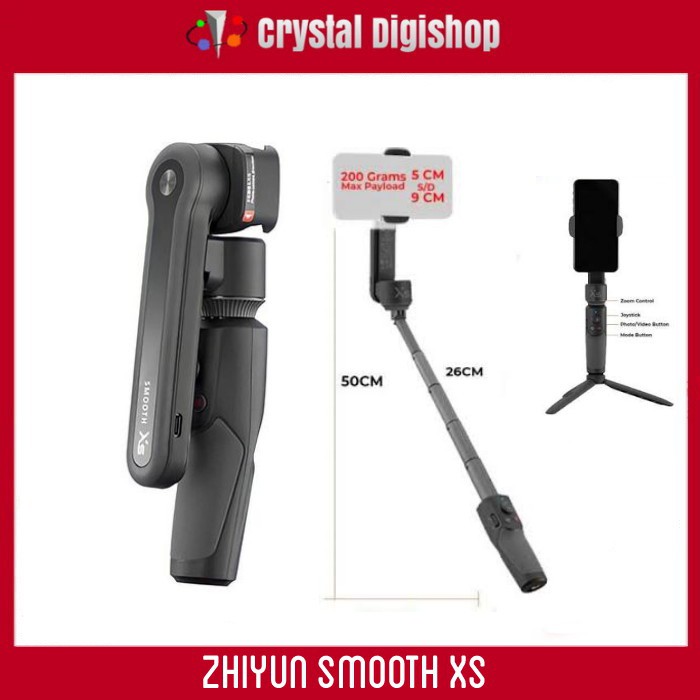 Zhiyun SMOOTH XS 2 Axis Smartphone Stabilizer Kit / Zhiyun Tech Smooth XS GARANSI RESMI