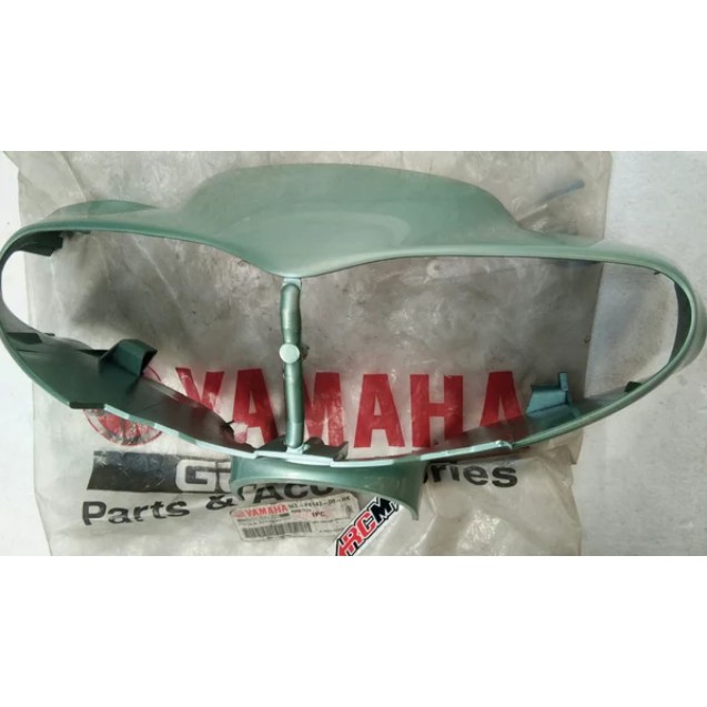 COVER HANDLEBAR BATOK LAMPU DEPAN JUPITER Z LAMA HIJAU MUDA GREEN ORI YAMAHA ASLI 5LL-F6143-00-KH