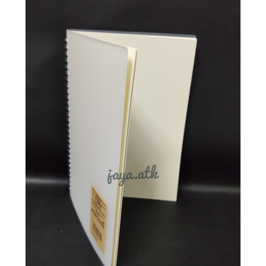 NOTEBOOK BUKU RING B5 POLOS 80 LBR JURNAL COVER MIKA BENING DIARY KERTAS GADING KEKUNINGAN