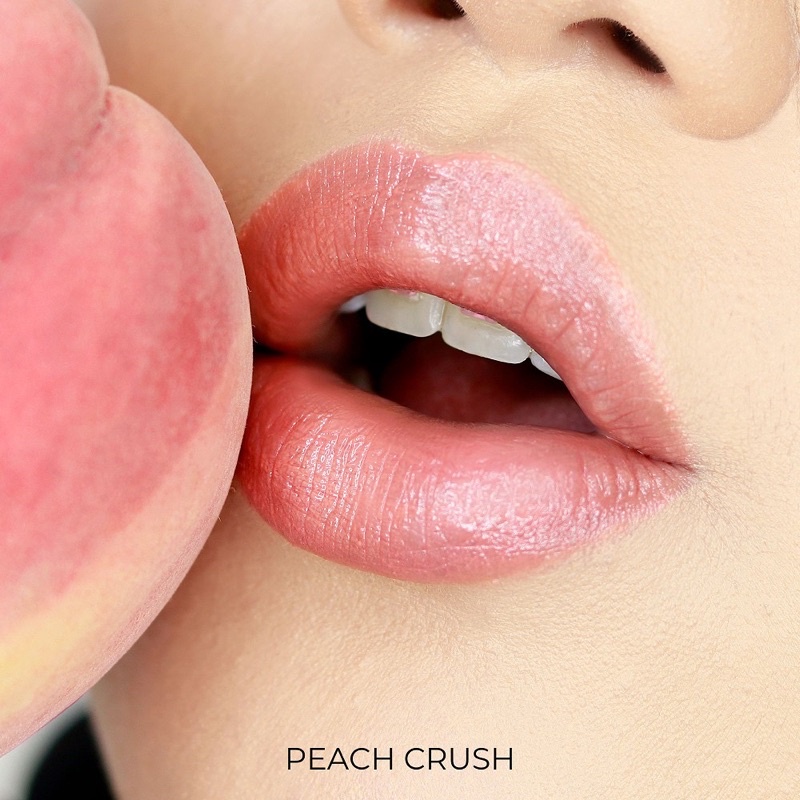 LUXCRIME Duo Lipcare Peach / Strawberry Glaze (Lipbalm &amp; Lipscrub)