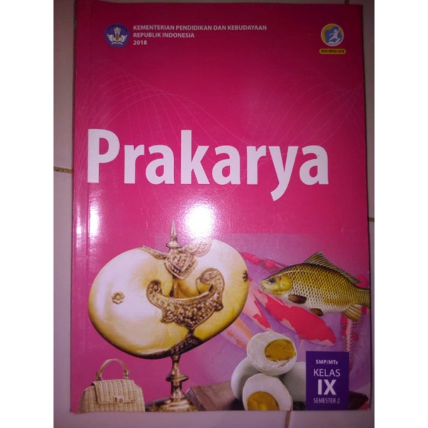 Buku Prakarya Kelas 9 Semester 2 Kemendikbud