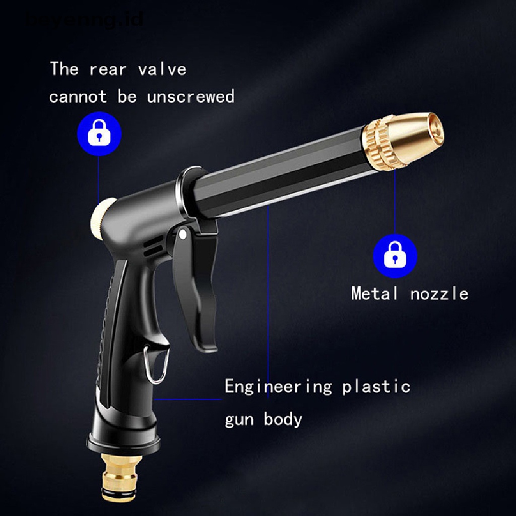 Beyen Pistol Air Tekanan Tinggi Portable Untuk Mencuci Mobil / Menyiram Tanaman