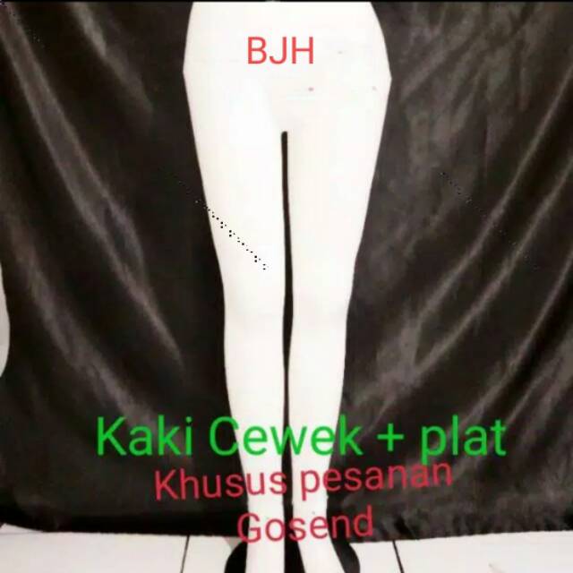 Kaki cewek dewasa +plat besi