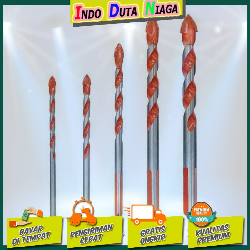 Balight Mata Bor HSS Twist Drill Bit 6-12mm 5 PCS - BA-H21