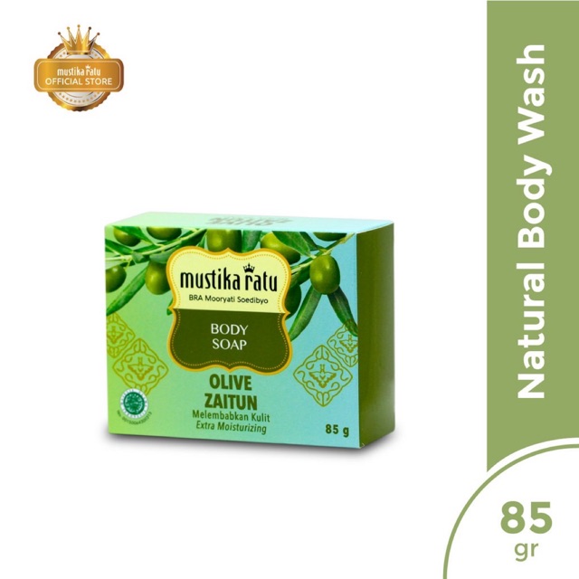 Mustika Ratu Zaitun Body Soap 85gr