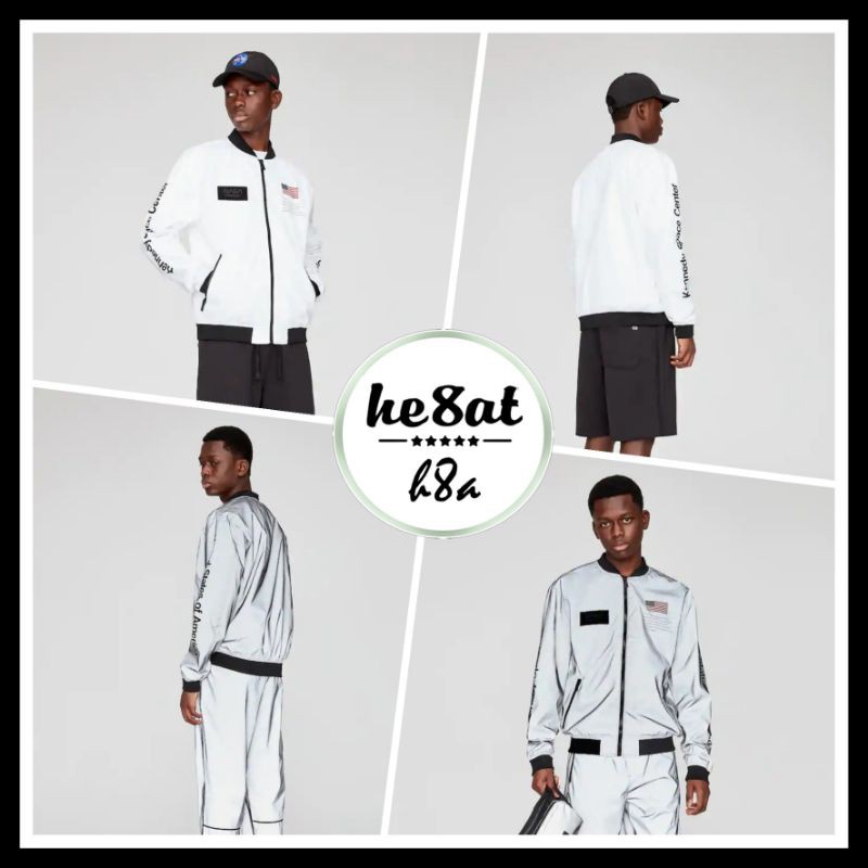 Jaket Nasa Bomber Pull and Bear